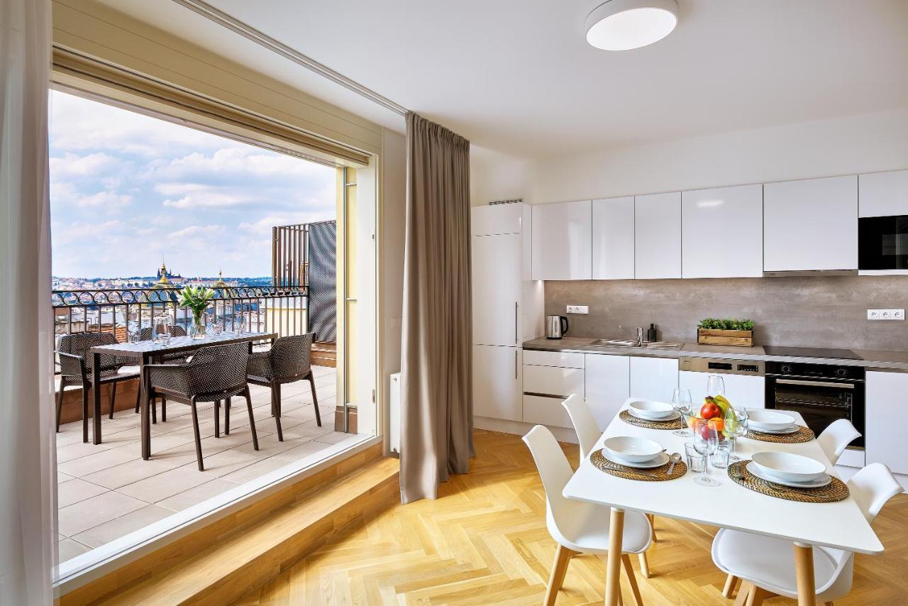 פראג Downtown Suites Rubesova מראה חיצוני תמונה
