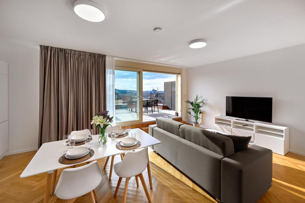 פראג Downtown Suites Rubesova מראה חיצוני תמונה