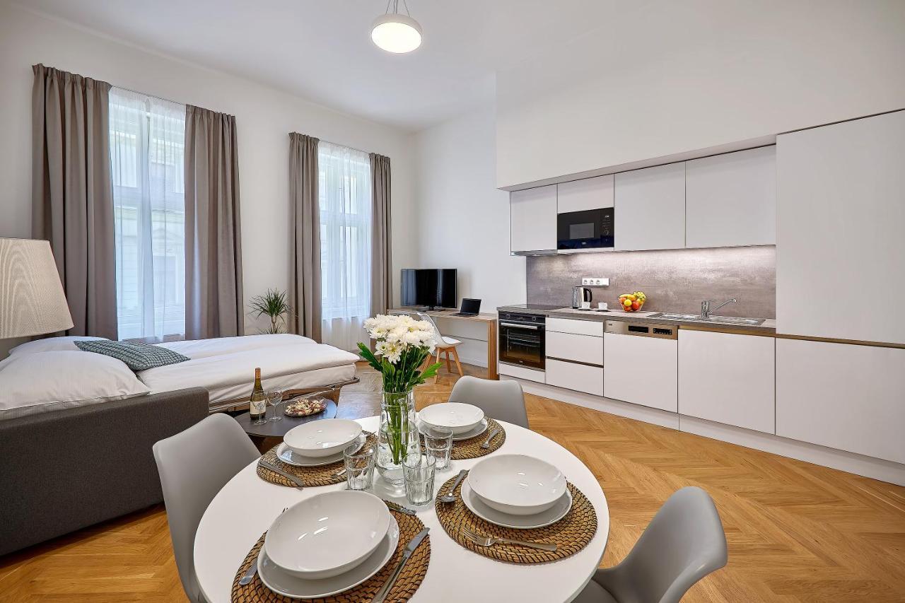 פראג Downtown Suites Rubesova מראה חיצוני תמונה
