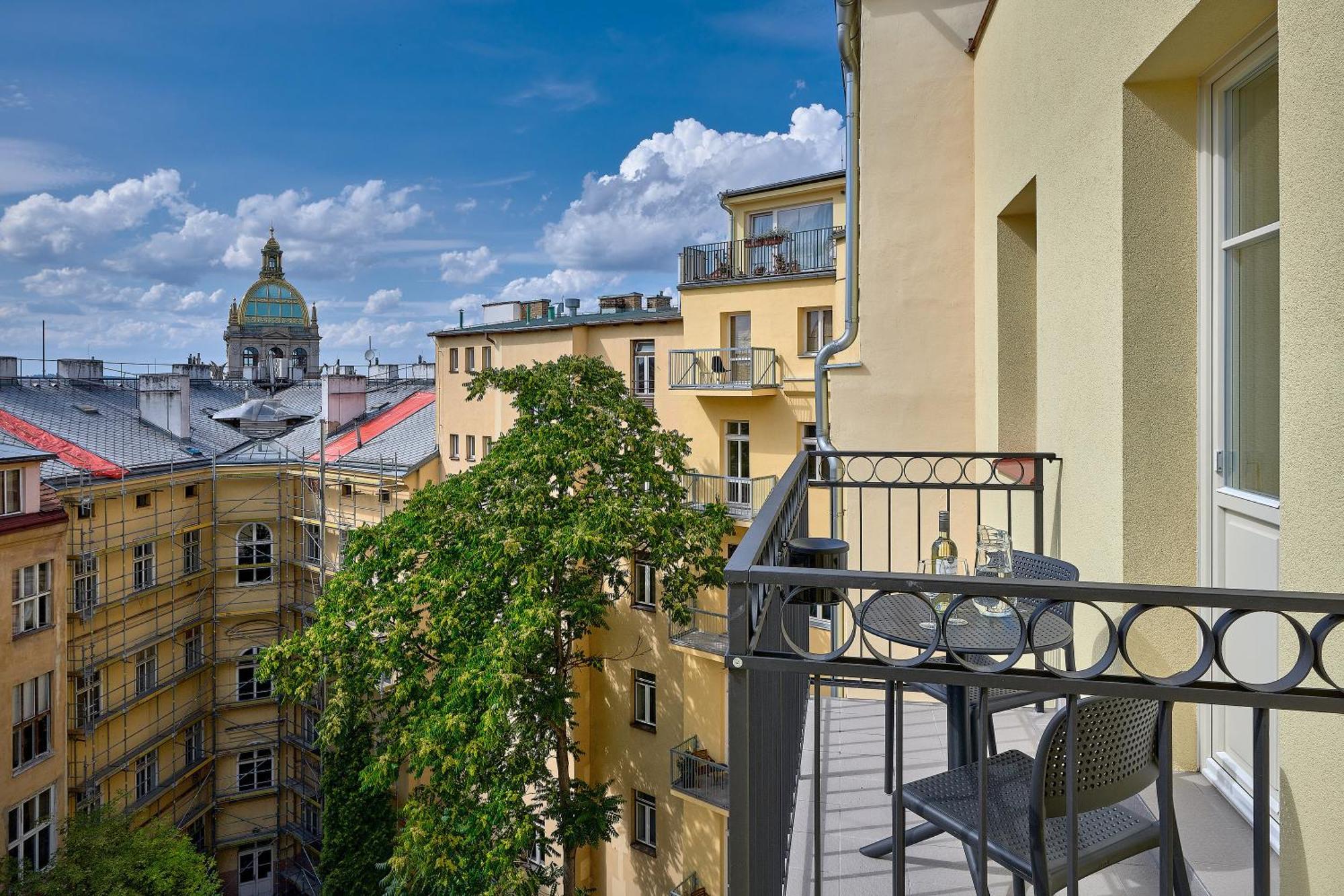 פראג Downtown Suites Rubesova מראה חיצוני תמונה